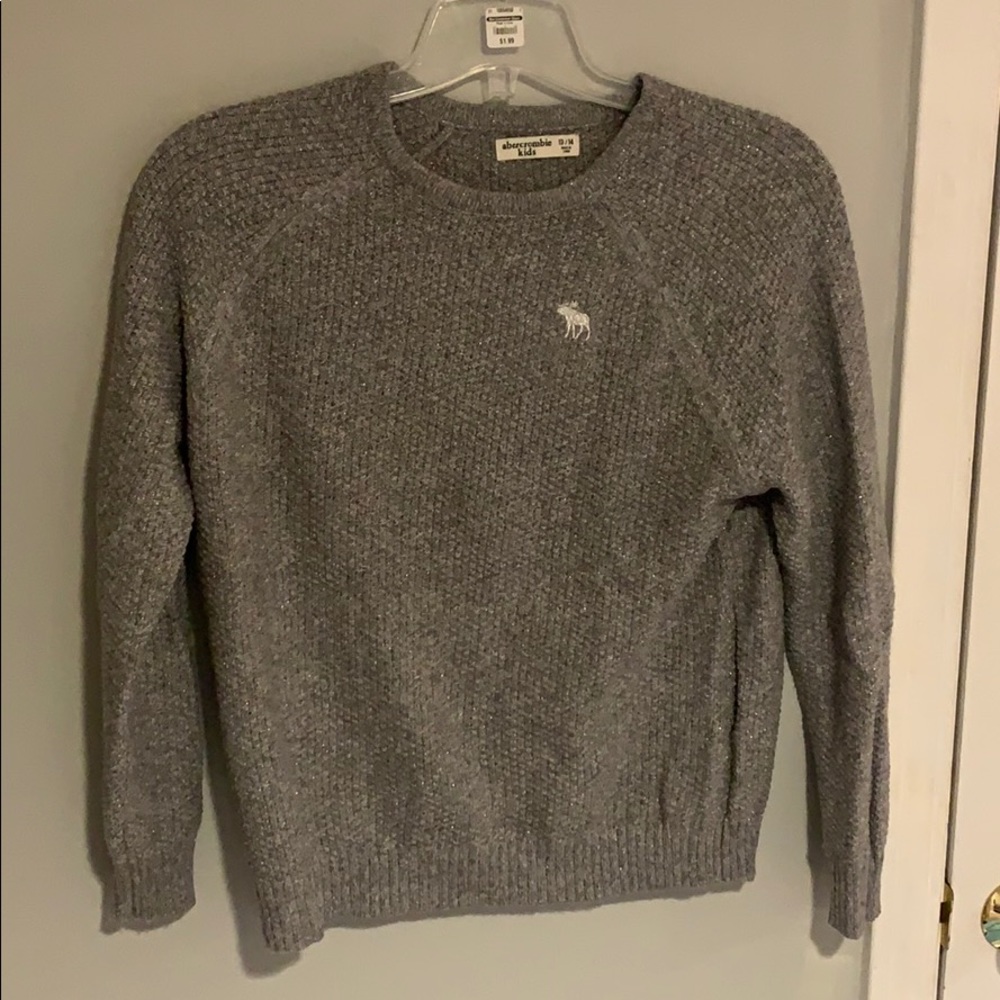 Grey Sparkly Sweater